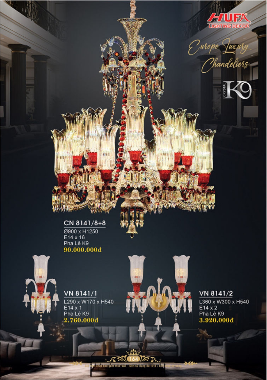 Bảng giá đèn trang trí HUFA